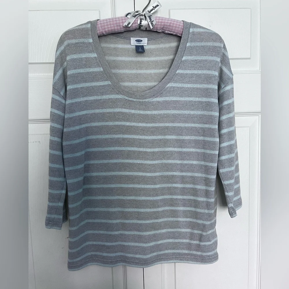 Old Navy 3/4 Sleeve Scoop Neck Lightweight Sweater-Bundle of 2-Size S Tall - Picture 6 of 9